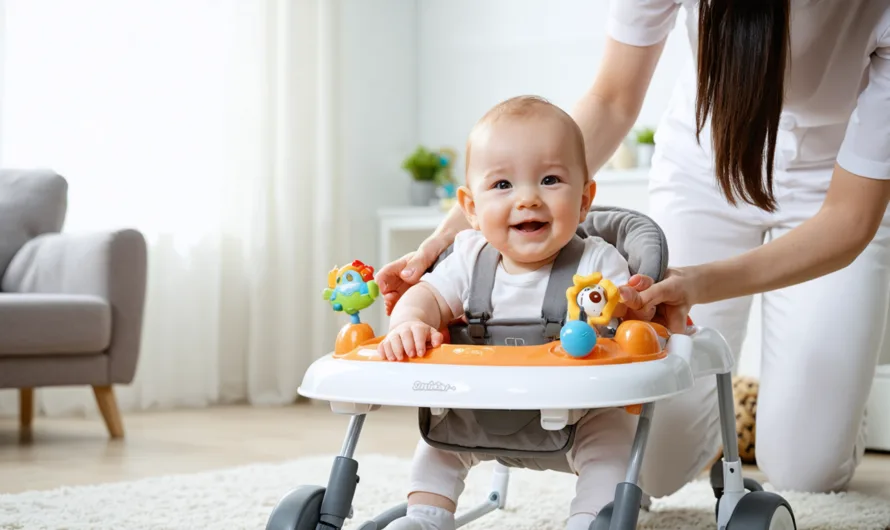 À quel âge un bébé peut-il utiliser un trotteur ? Les conseils éclairés des experts