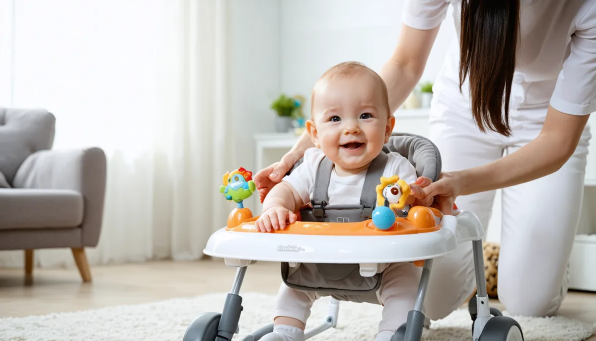 découvrez à quel âge un bébé peut utiliser un trotteur en toute sécurité grâce aux conseils d'experts pour accompagner son développement.