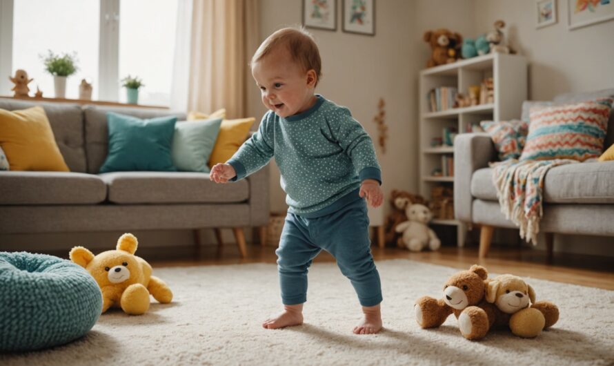 Chaussons souples pour bébé : accompagner ses premiers pas en toute liberté et douceur