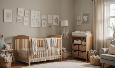Astuces indispensables pour aménager une chambre de bébé chaleureuse et fonctionnelle