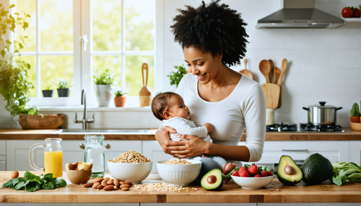 découvrez le guide complet du menu idéal pour soutenir naturellement la lactation, avec des conseils d'allaitement et d'alimentation adaptés pour une mère et un bébé en pleine santé.