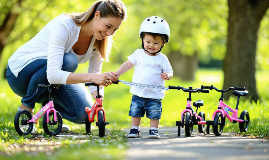 Comment choisir la taille idéale pour la draisienne de votre enfant ?