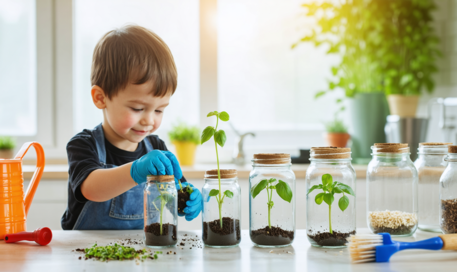 Faire germer des graines en toute sécurité : le guide essentiel pour les enfants