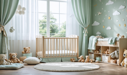 découvrez notre guide pratique pour aménager une chambre de bébé douce, sécurisée et confortable, alliant décoration apaisante et conseils de sécurité essentiels.
