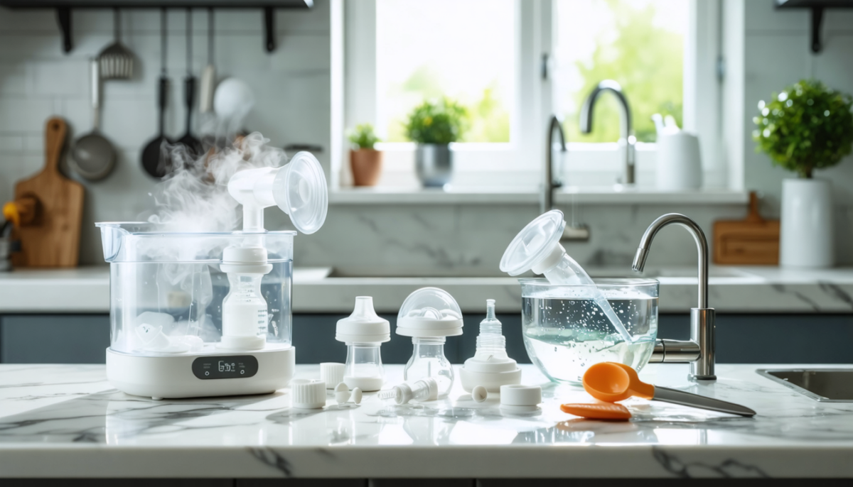découvrez les méthodes essentielles pour stériliser efficacement votre tire-lait et assurer une hygiène optimale pour la santé de votre bébé.