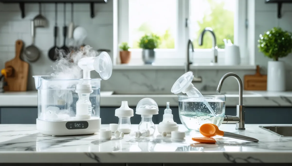 découvrez les méthodes essentielles pour stériliser efficacement votre tire-lait et assurer une hygiène optimale pour la santé de votre bébé.