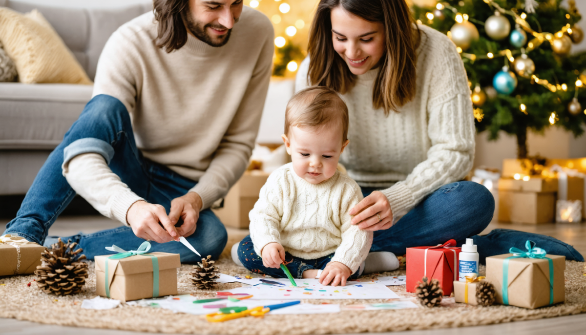 découvrez 10 activités manuelles simples et créatives à réaliser en famille pour un noël magique avec bébé. moments partagés et souvenirs inoubliables garantis !