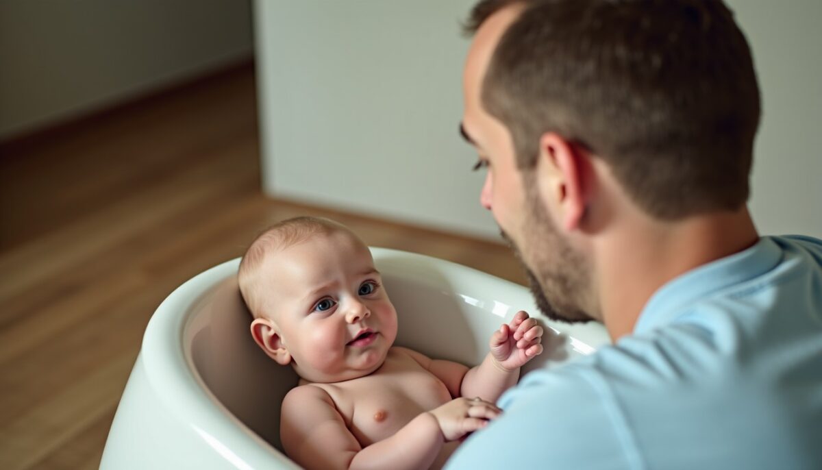 Pourquoi choisir une table à langer avec baignoire : les atouts incontournables pour bébé et parents