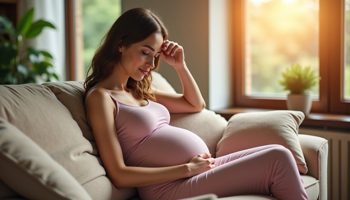 Maux de tête en fin de grossesse : un possible indice de pré-éclampsie à 9 mois ?