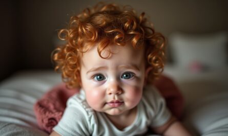 Bébé aux cheveux roux : comment prédire si cette jolie couleur va durer ?