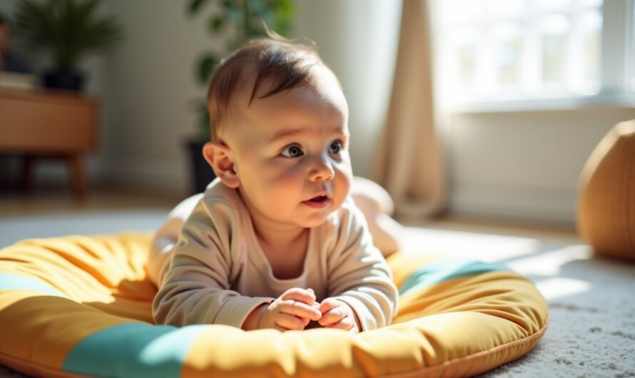 Motricité à 3 mois : 5 exercices clés pour favoriser le développement physique de bébé