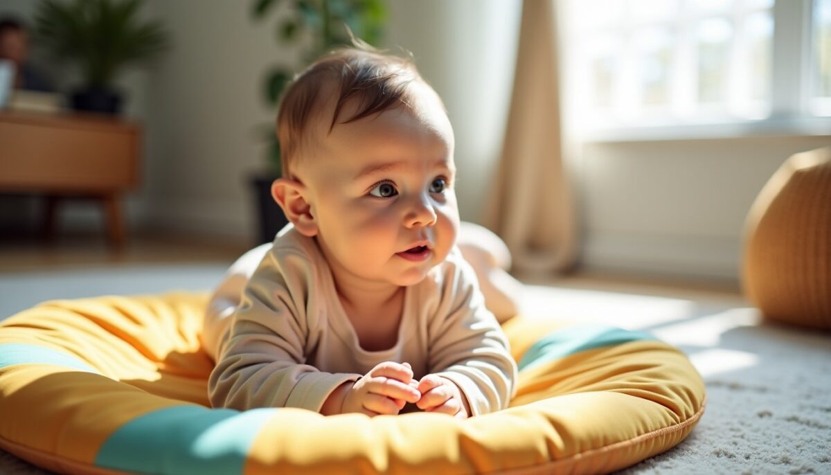 Motricité à 3 mois : 5 exercices clés pour favoriser le développement physique de bébé