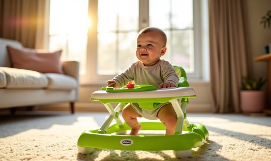 Chicco Walky Talky Green Wave : Le trotteur parfait pour accompagner les premiers pas de votre bébé ?