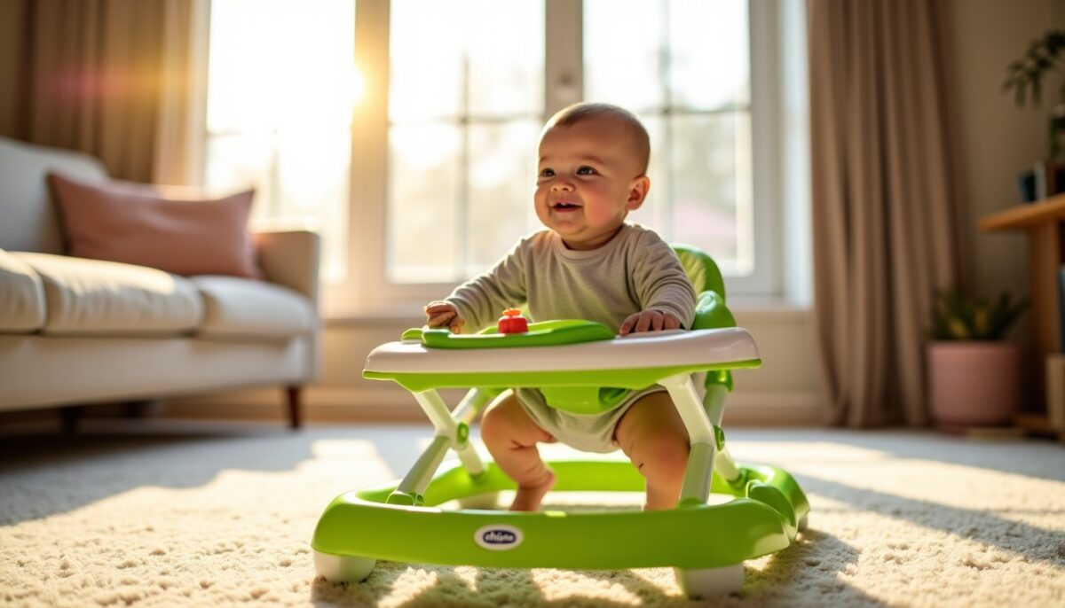 Chicco Walky Talky Green Wave : Le trotteur parfait pour accompagner les premiers pas de votre bébé ?