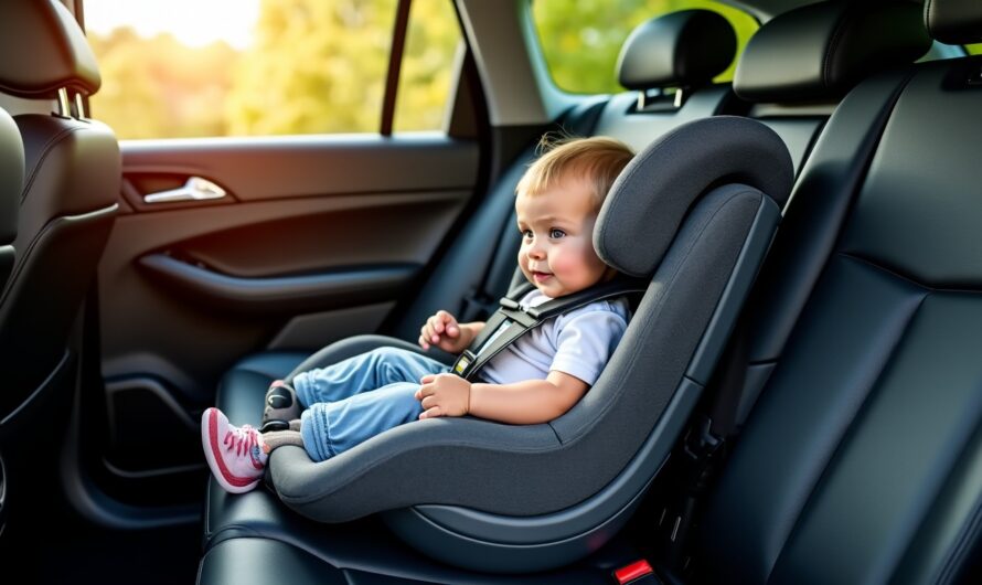 Mycarsit Gris et Rehausseur : Le Siège Auto Classique Incontournable pour la Sécurité et le Confort de Votre Bébé ?